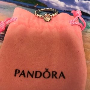 Authentic pandora ring size 8